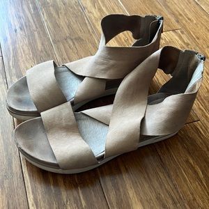 Eileen Fisher Sport Platform Sandal 8.5